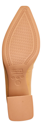 Scarpin Casual Feminino Al2204 Com Calce Fácil 39 Usaflex