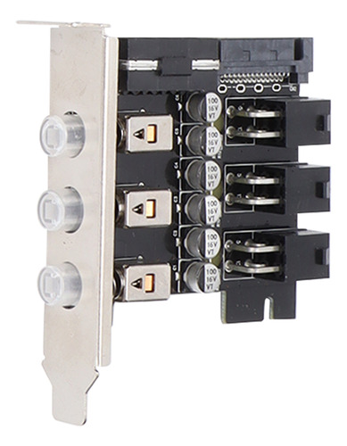 Módulo De Alimentación De Disco Duro Hdd Ssd 2 Canales 3 Pos