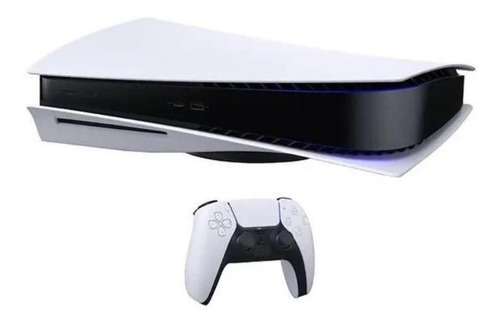 Sony PlayStation 5 825GB Digital Edition color blanco y negro