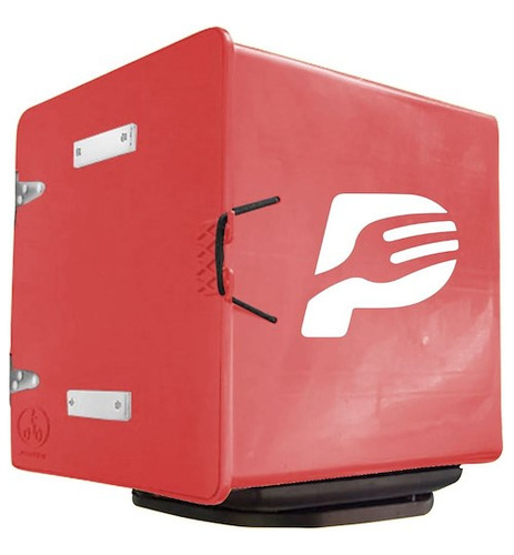 Caja Delivery Super Naranja Con Base Extraible En Cycles