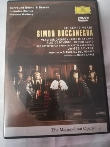 Simón Boccanegra - Chernov Te Kanawa Domingo / Levine