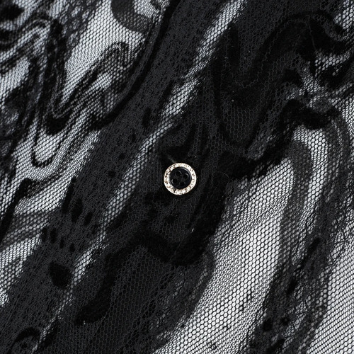 Ropa Transparente Para Hombre, Camisas Cortas De Malla De Ve