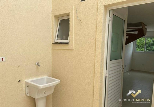 Cobertura Com 2 Dormitórios À Venda, 75 M² Por R$ 310.000,00 - Vila América - Santo André/sp - Co0711