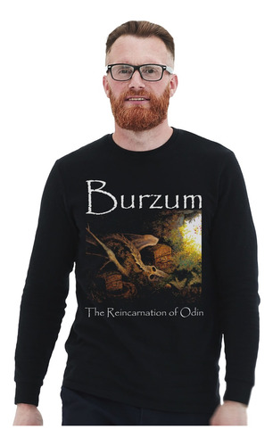 Polera Ml Burzum The Reincarnation Of Odin Metal Abominatron