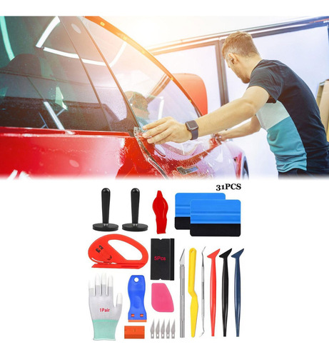 Kit De Instalación De Tinte Para Ventanas De Automóvil