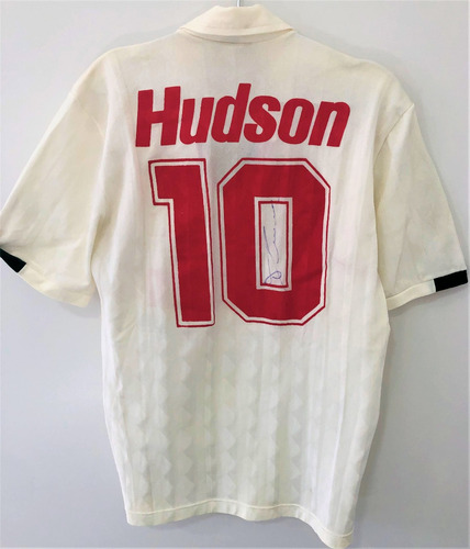 Camisa Portuguesa Usada Em Jogo 1991 Dener Autografada