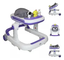 Comprar Andadera Y Caminadora De Bebés 3 En 1 Musical | Lila | Ibaby