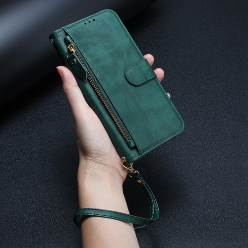 Funda De Piel Con Cierre De Primera Calidad Para La Serie Motorola X30, A Prueba De Golpes, Protección 360°, Cartera, Bloqueo Rfid, Soporte