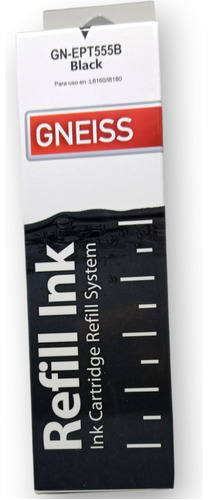 Tinta Gneiss T555 Compatible Con Epson L8180 / L8160