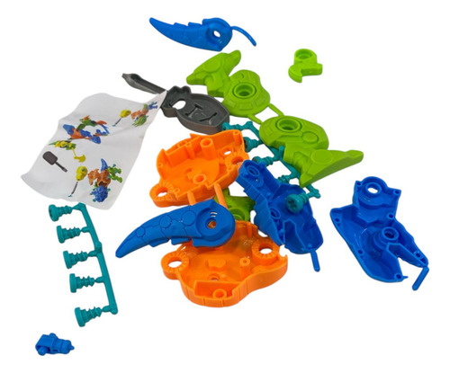 Dino Para Armar Figuras Desarmadas En Huevo De 11cm Sebigus 54313
