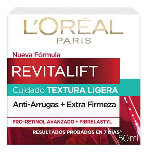 Crema Revitalift Textura Ligera 50ml Loreal