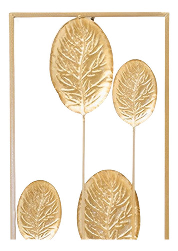Hojas Minimalistas Arte De La Pared Hoja Redonda Izquierda