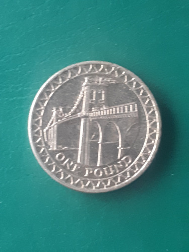 Moneda Inglaterra 2005 1 Libra Puente