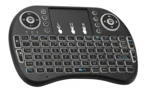 Teclado Control Remoto Bluetooth Smart Tv Box Android Mouse 