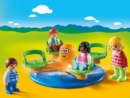 Carouseled De Playmobil Niños