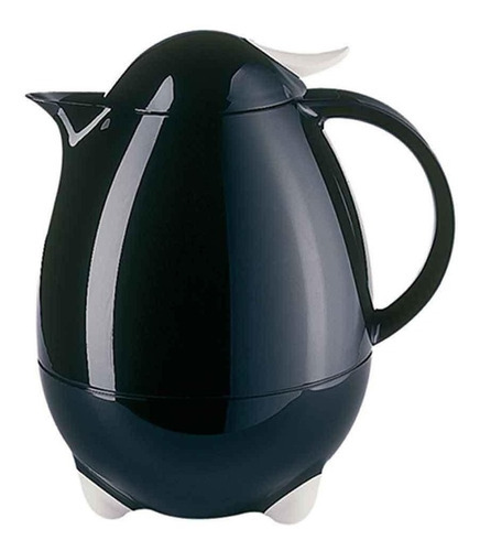 Botella termo Columbus para café y té, 1 litro, alemán Leifheit, color negro