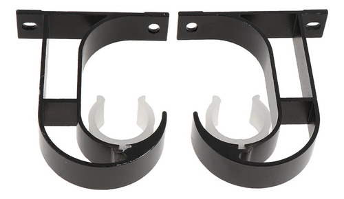 4x Soportes De Cortina De Metal Soporte De Pared Soporte De