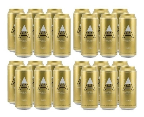Cerveza Andes Origen Rubia  473 Ml Pack X24  Zetta Bebidas
