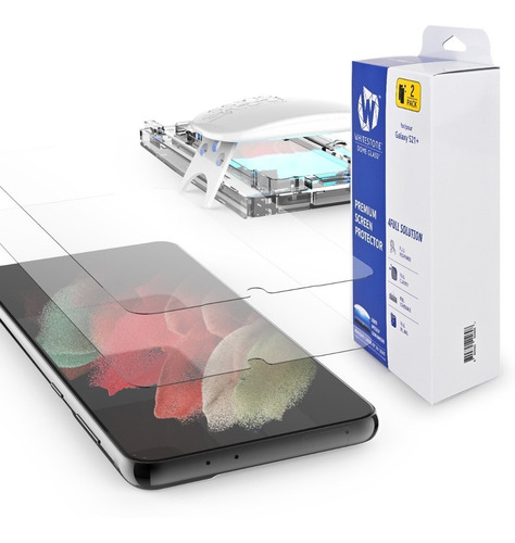 Imagen 1 de 10 de Vidrio Templado Samsung S21 Plus Whitestone Dome Glass X2