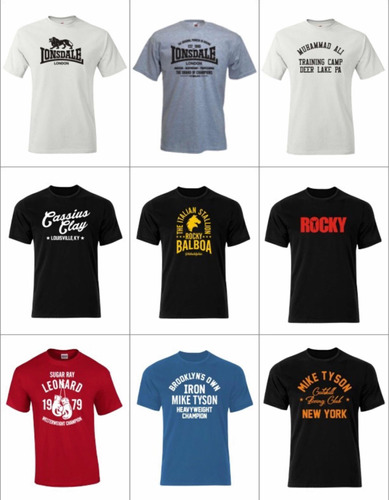 Estampado De Playeras Box / Ufc