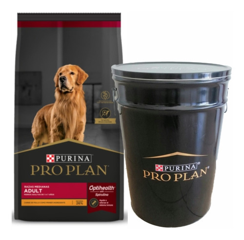 Purina Pro Plan Adulto Raza Mediana 15 Kgs + Regalos + Envío