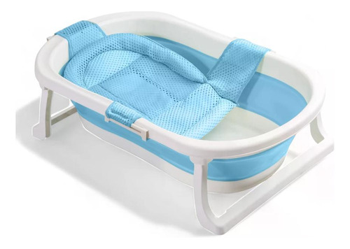 Bañera Jelly Bebesit Con Hamaca Azul