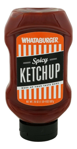 Salsa Ketchup Whataburger Spicy 567g Importado Usa