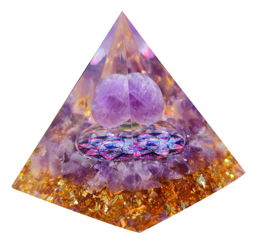 Adornos Tridimensionales De Cristal Natural, Piedra Triturad