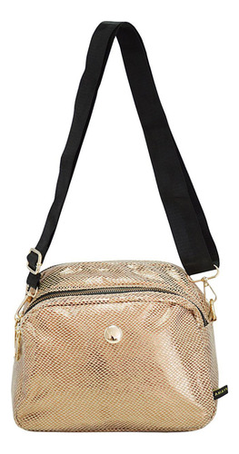 Imagen 2 de 7 de Cartera Amayra Street Bandolera Simil Cuero Urbana Grande