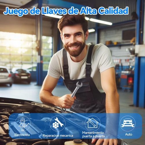 Hikeren Juego De Llaves Trinquete De Pulgadas Y Métricas De 20 Pcs