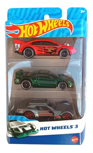 Pista Hot Wheels Grande Cidade Para Carrinhos + 3 Carrinhos