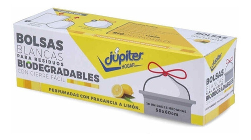 Bolsas Biodegradables Júpiter 50x60  X10 Pack Por 3 Unidades