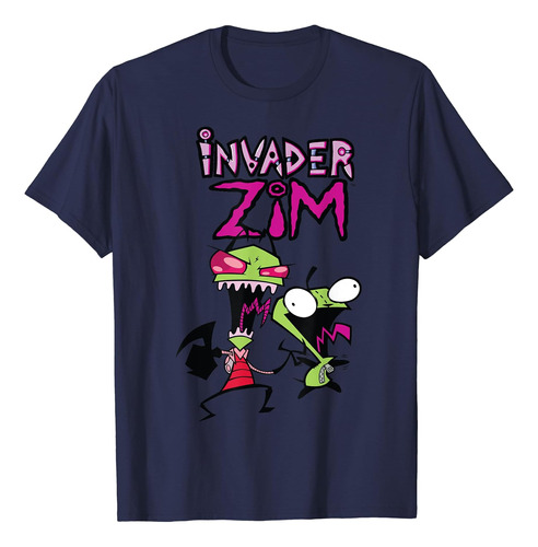 Polera Nickelodeon Invader Zim Y Gir