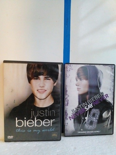 Dvd Justin Bieber Never Say Never E This Is My World 2 Dvds