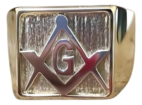 Fabricação De Anel Maçônico Ouro 18k 13 Gramas