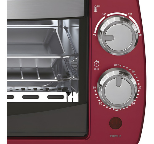 Imagen 3 de 6 de Horno De Mesa Eléctrico T-fal 10 Litros Calentamiento Rápido