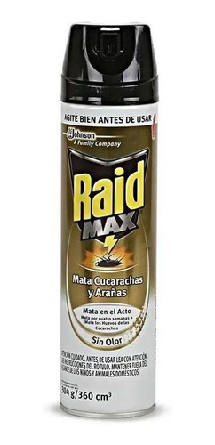 Insecticida En Aerosol Raid Max