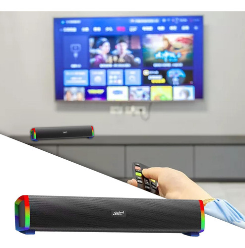 Alto-falantes Para Computador Home Theater Rgb Luzes