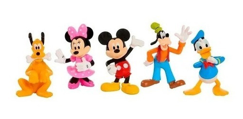Muñecos Mickey Minnie Donald Goofy Pluto Disney Junior