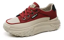 Comprar Tênis Femininos Respirável E Respiráveis C\u002F Sola Grossa Moda