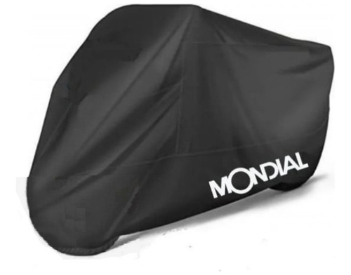 Funda Cubre Moto Mondial Rd 150 Ex 150 Hd 254 Con Baulera 