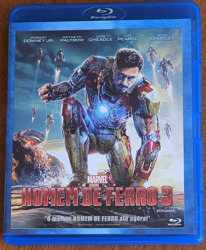 Blu-ray Homem De Ferro 3