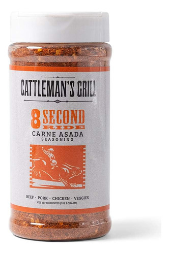Condimento Carne Asada Mezcla Picante 283 Gr 8 Second Ride