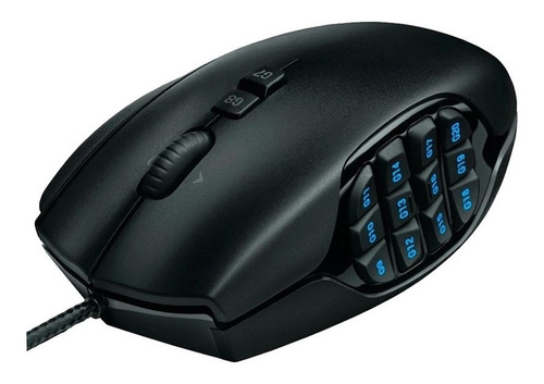 Mouse gamer Logitech  G Series G600 negro