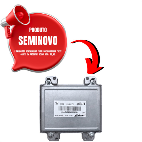 Modulo Injeção Central Ecu Gm Onix Prisma 1.4 8v 2013 A 2019