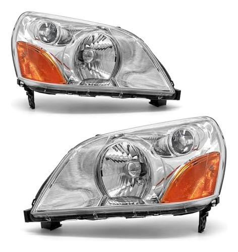 Faro Delantero Compatible Con Honda Pilot 2003 2004 2005 Car