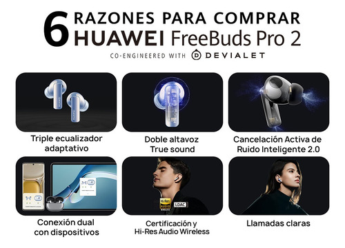 Audífonos Huawei Freebuds Pro 2