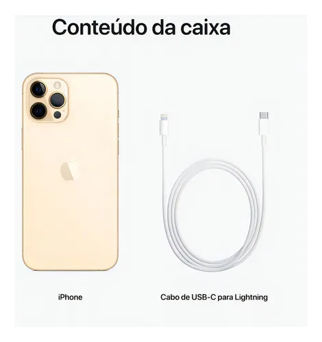 Apple iPhone 12 Pro Max (512 GB) - Dourado | MercadoLivre