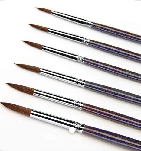 Imagen 8 de 9 de Kit De Acuarelas Profesionales X24 + 7 Pinceles + Block