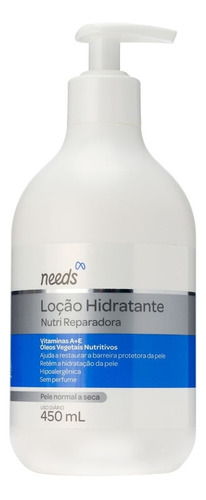 Loção Hidratante Needs Nutri Reparadora 450ml